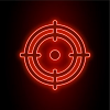 icono objetivo neon rojo alto impacto fondo oscuro_462839 2285